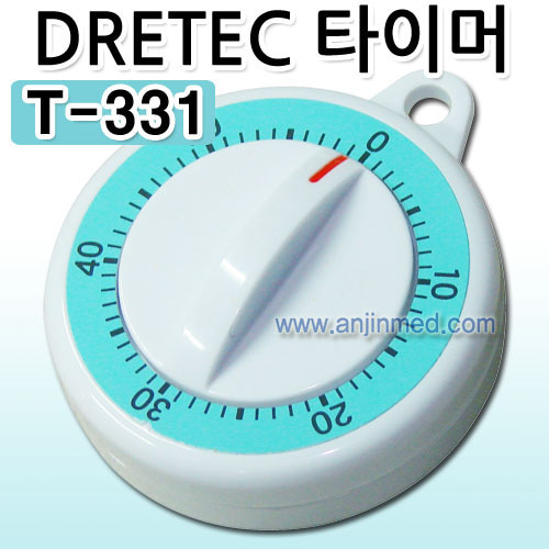 드렉텍 타이머(기계식/60분) T-331BL (a8833)